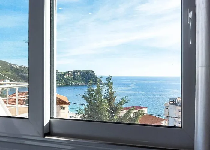 Hi'mare Sea View 1 - Parking And Kitchen Appartement Himare