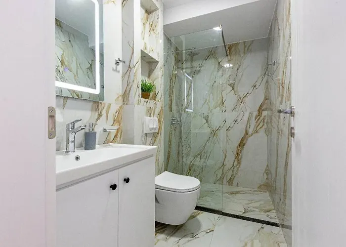 Hi'mare Sea View 1 - Parking&kitchen *